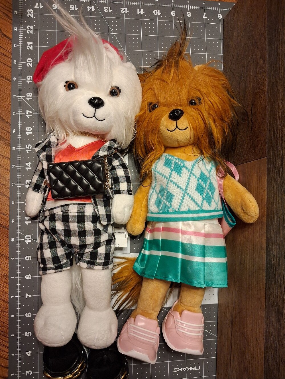 Sunny Days Woof Company Finley Lily Plush Puppy Dog Doll Lot